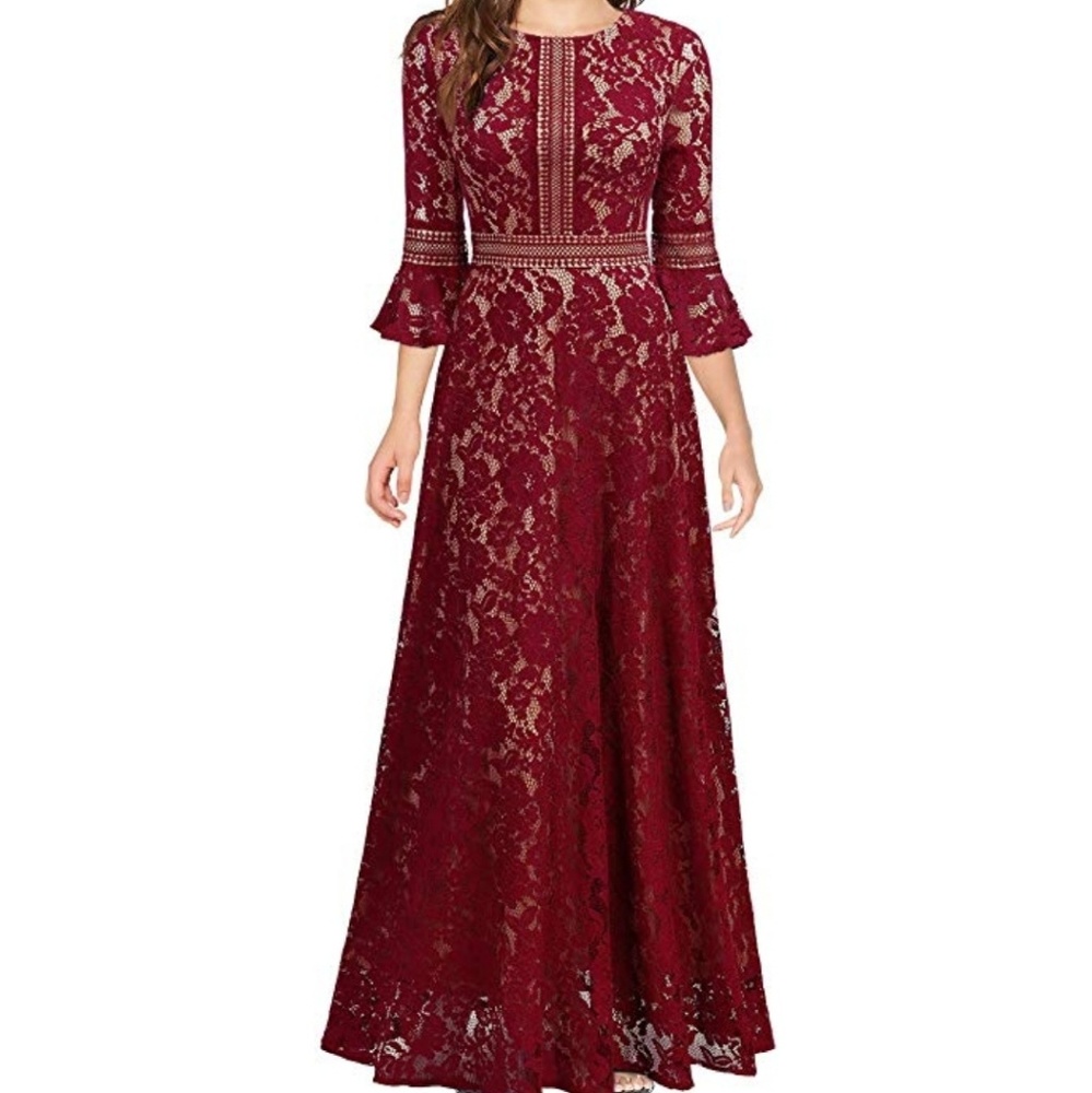 Red Lace dress